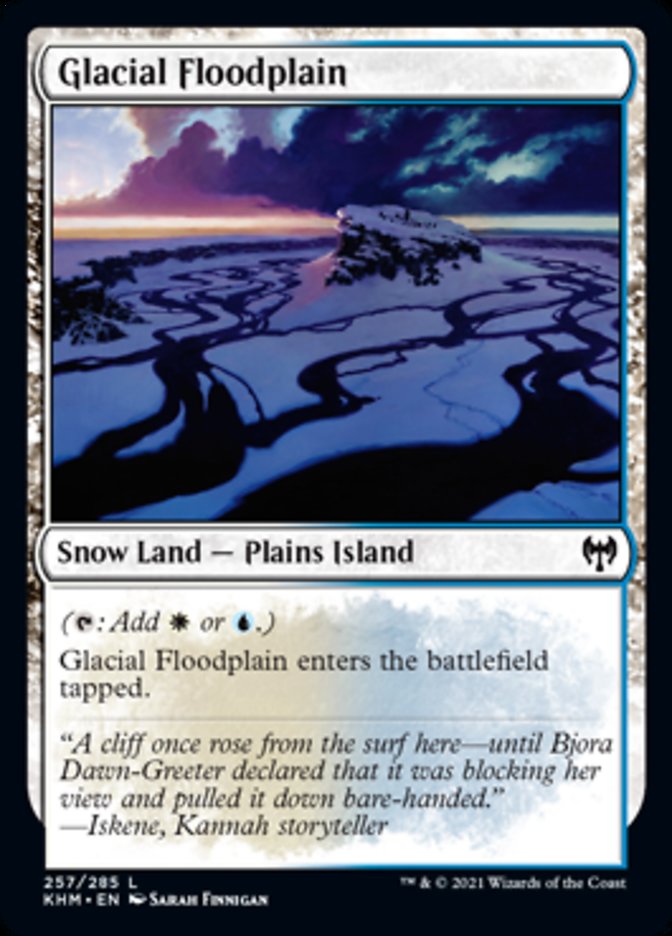 Glacial Floodplain [Kaldheim] | Galactic Gamez