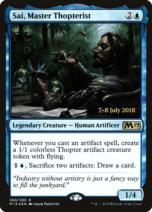 Sai, Master Thopterist [Core Set 2019 Promos] | Galactic Gamez