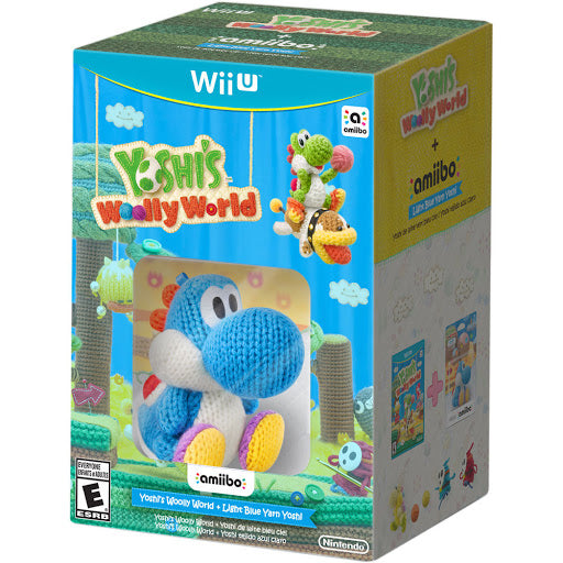 Yoshi's Woolly World [Blue Yarn Yoshi Bundle] - Wii U | Galactic Gamez