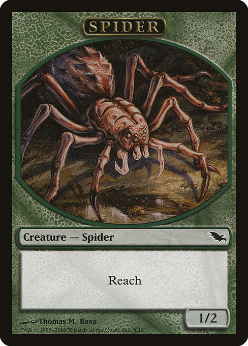 Spider [Shadowmoor Tokens] | Galactic Gamez