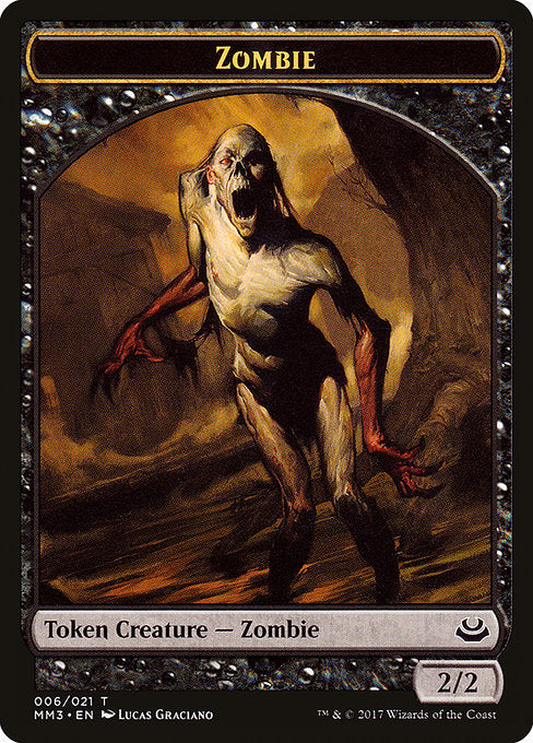 Zombie [Modern Masters 2017 Tokens] | Galactic Gamez