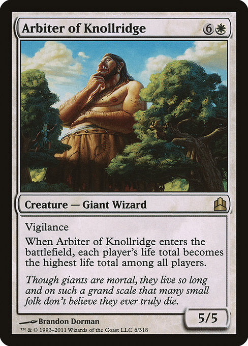 Arbiter of Knollridge [Commander 2011] | Galactic Gamez