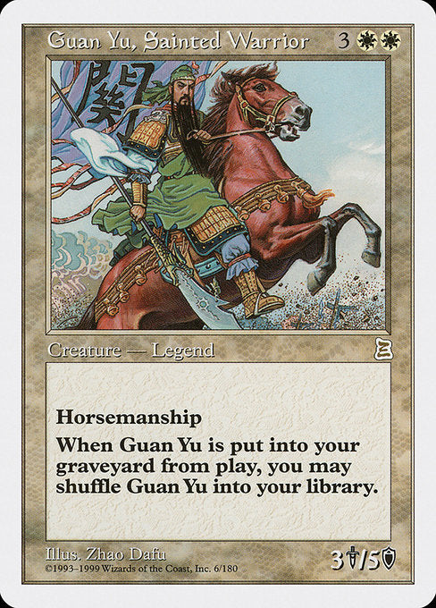 Guan Yu, Sainted Warrior [Portal Three Kingdoms] | Galactic Gamez