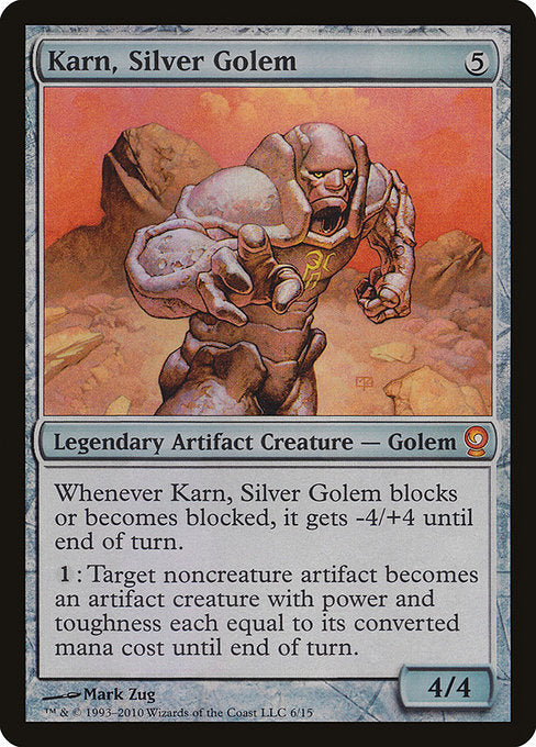 Karn, Silver Golem [From the Vault: Relics] | Galactic Gamez