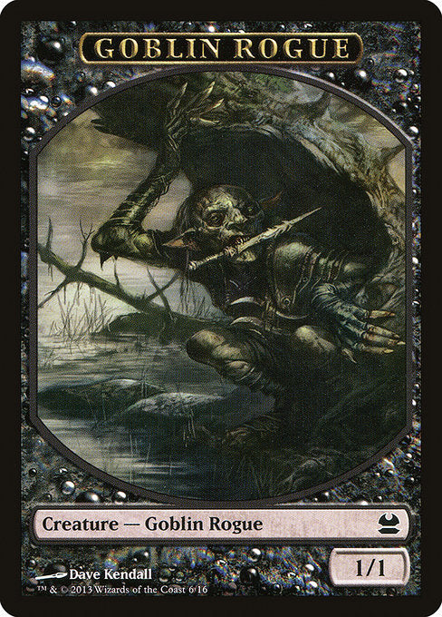 Goblin Rogue [Modern Masters Tokens] | Galactic Gamez