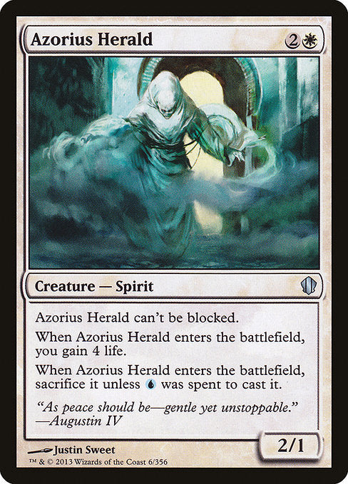 Azorius Herald [Commander 2013] | Galactic Gamez