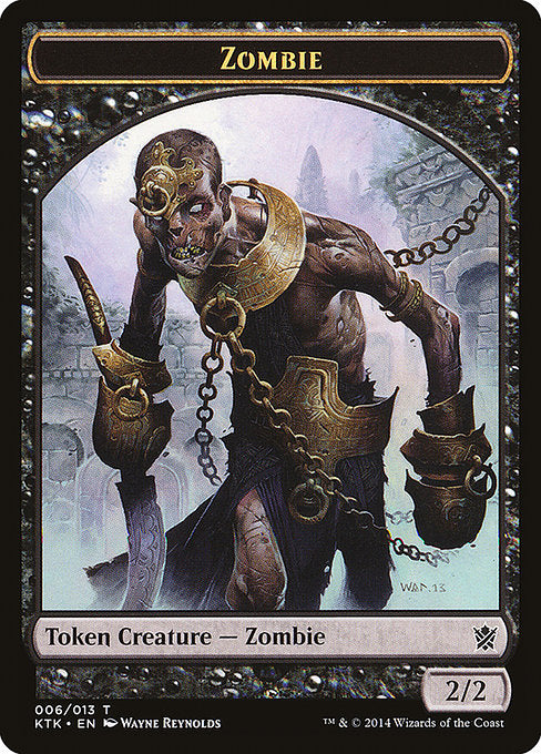 Zombie [Khans of Tarkir Tokens] | Galactic Gamez