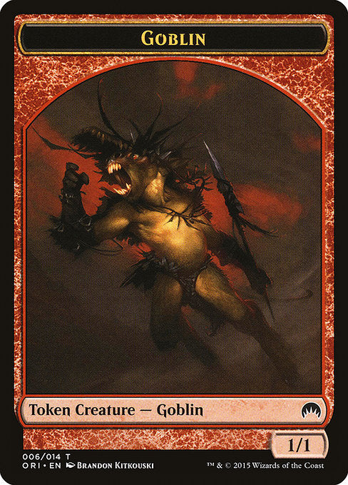 Goblin [Magic Origins Tokens] | Galactic Gamez