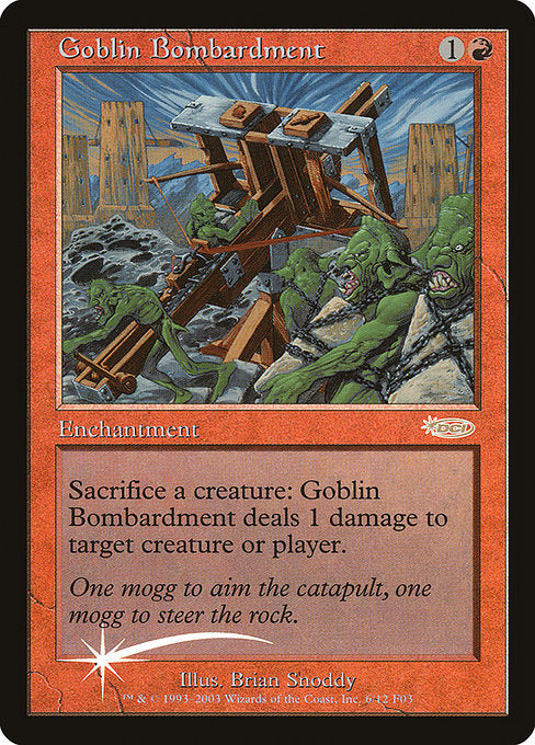 Goblin Bombardment [Friday Night Magic 2003] | Galactic Gamez