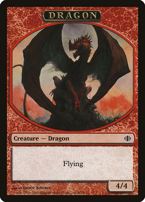 Dragon [Shards of Alara Tokens] | Galactic Gamez