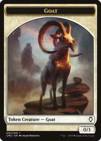 Goat Token [Commander Anthology Volume II Tokens] | Galactic Gamez