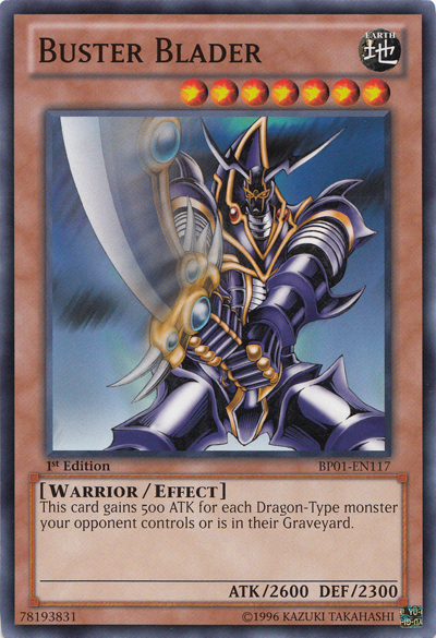 Buster Blader [BP01-EN117] Common | Galactic Gamez
