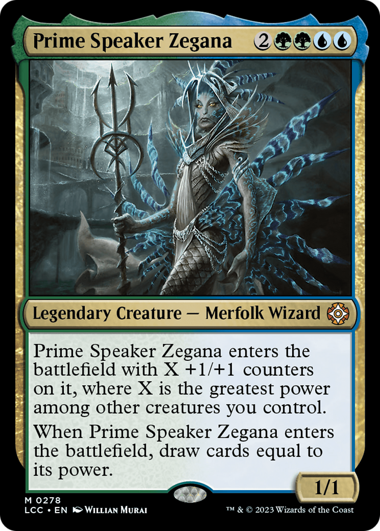 Prime Speaker Zegana [The Lost Caverns of Ixalan Commander] | Galactic Gamez