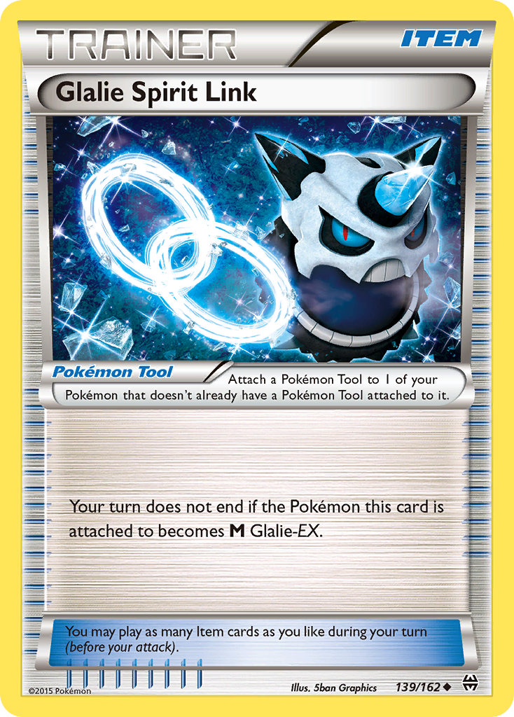 Glalie Spirit Link (139/162) [XY: BREAKthrough] | Galactic Gamez