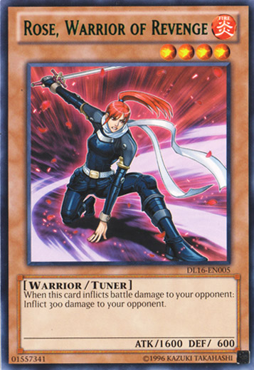 Rose, Warrior of Revenge (Green) [DL16-EN005] Rare | Galactic Gamez