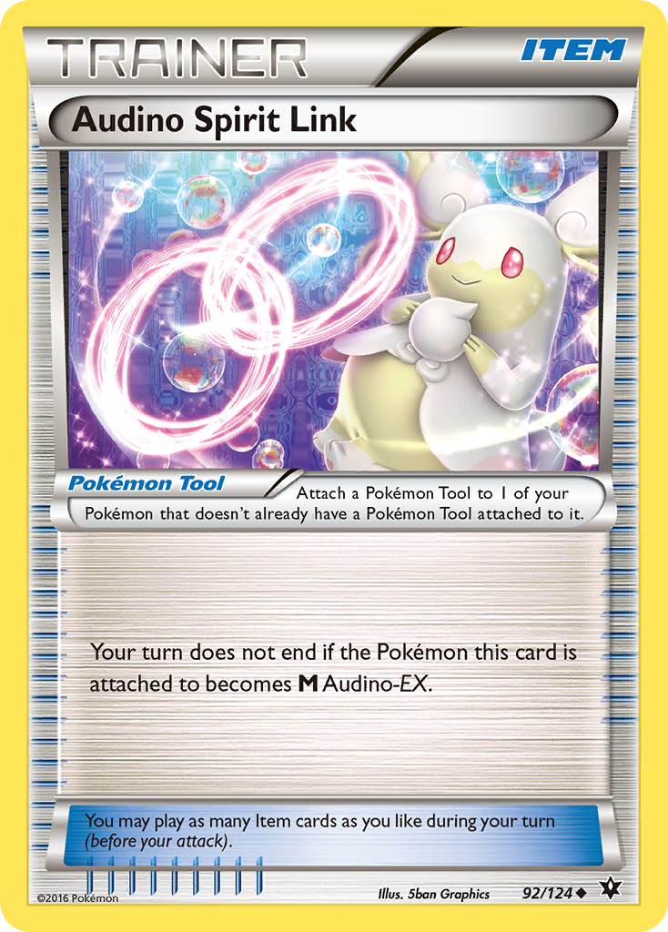 Audino Spirit Link (92/124) [XY: Fates Collide] | Galactic Gamez