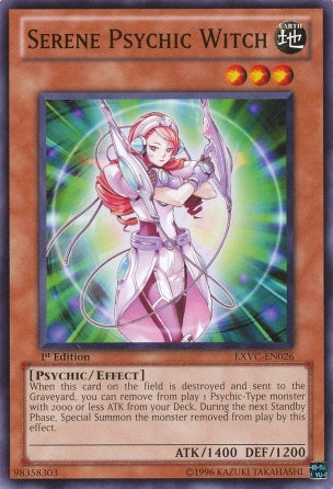 Serene Psychic Witch [EXVC-EN026] Common | Galactic Gamez