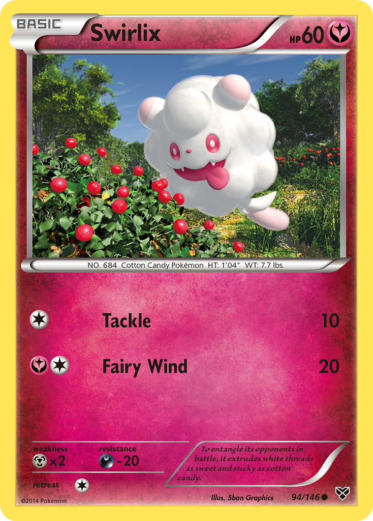 Swirlix (94/146) [XY: Base Set] | Galactic Gamez