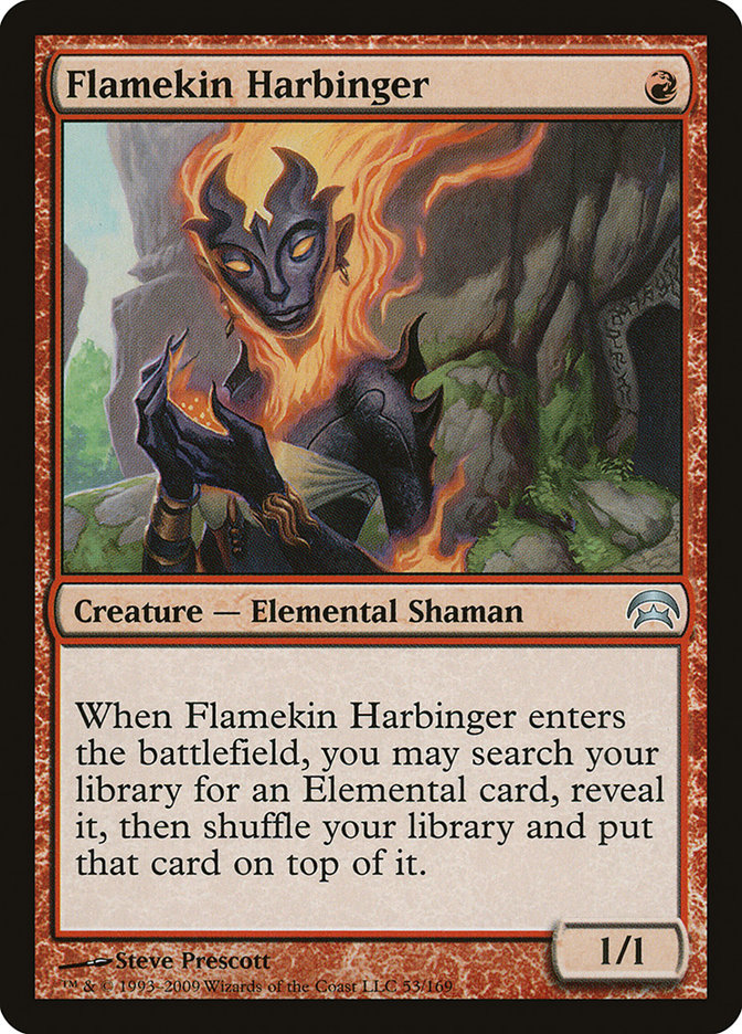 Flamekin Harbinger [Planechase] | Galactic Gamez