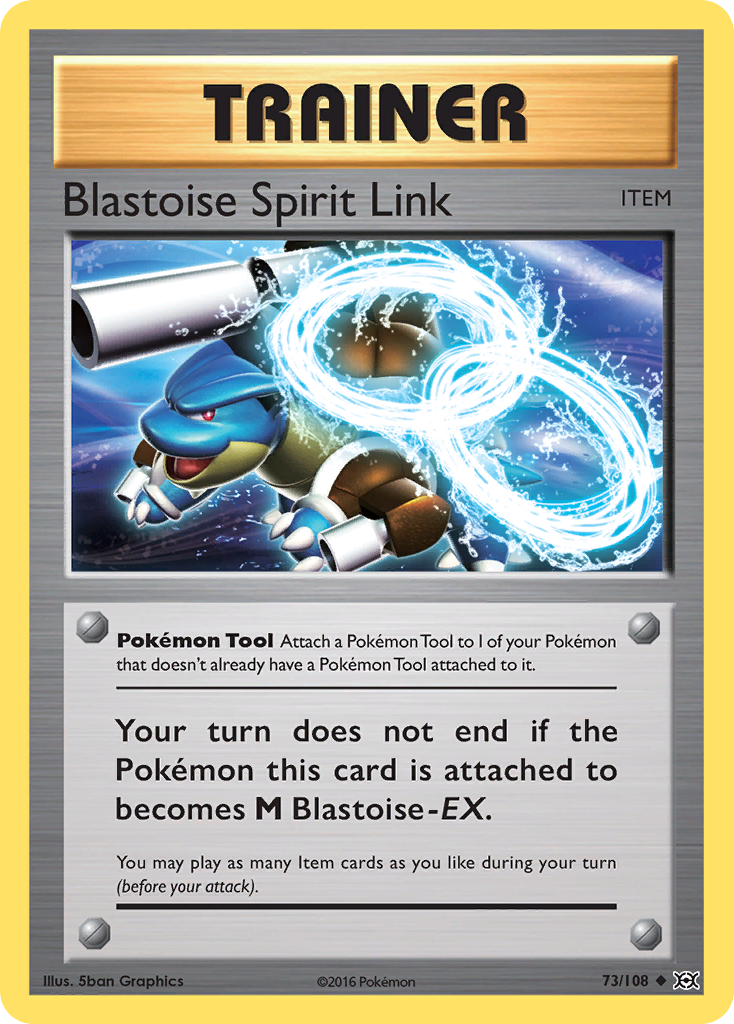 Blastoise Spirit Link (73/108) [XY: Evolutions] | Galactic Gamez