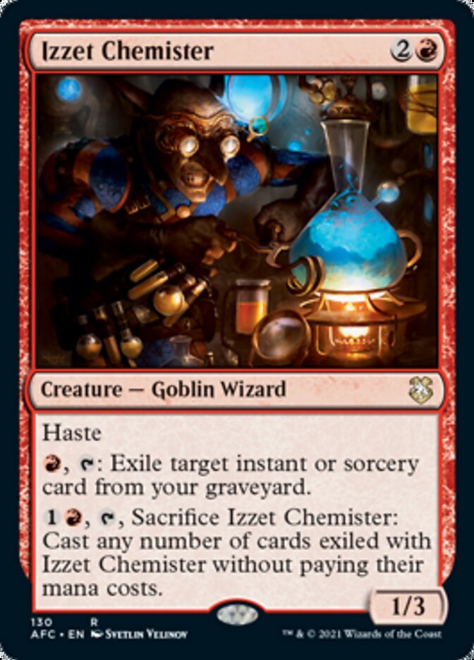 Izzet Chemister [Dungeons & Dragons: Adventures in the Forgotten Realms Commander] | Galactic Gamez