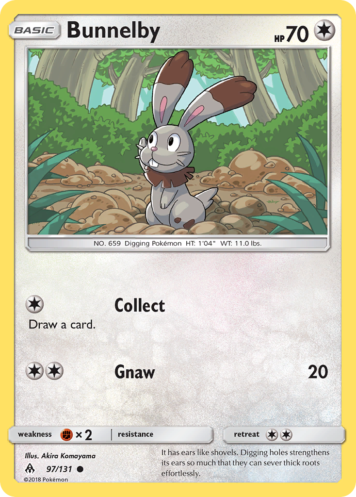 Bunnelby (97/131) [Sun & Moon: Forbidden Light] | Galactic Gamez