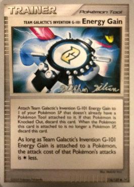 Team Galactic's Invention G-101 Energy Gain (116/127) (Luxdrill - Stephen Silvestro) [World Championships 2009] | Galactic Gamez