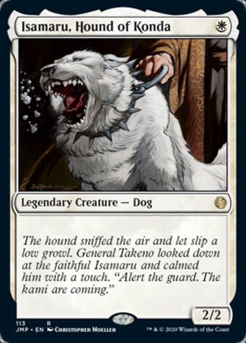 Isamaru, Hound of Konda [Jumpstart] | Galactic Gamez