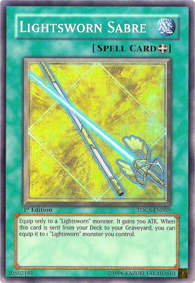 Lightsworn Sabre [TDGS-EN059] Super Rare | Galactic Gamez