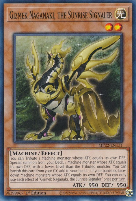 Gizmek Naganaki, the Sunrise Signaler [MP22-EN131] Common | Galactic Gamez