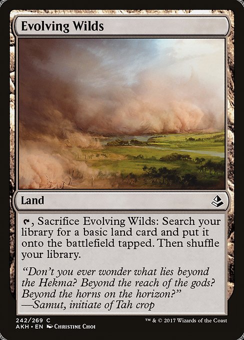 Evolving Wilds [Amonkhet] | Galactic Gamez