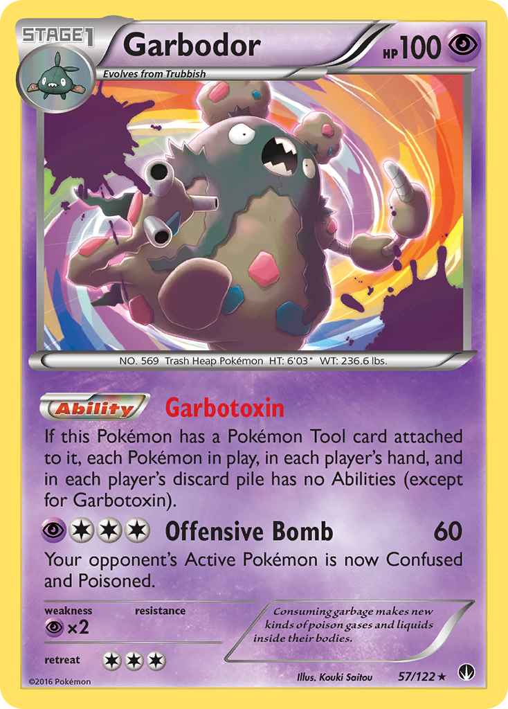 Garbodor (57/122) [XY: BREAKpoint] | Galactic Gamez