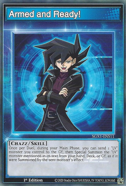 Armed and Ready! [SGX1-ENS11] Common | Galactic Gamez