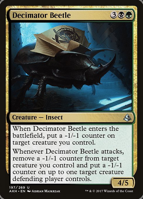 Decimator Beetle [Amonkhet] | Galactic Gamez