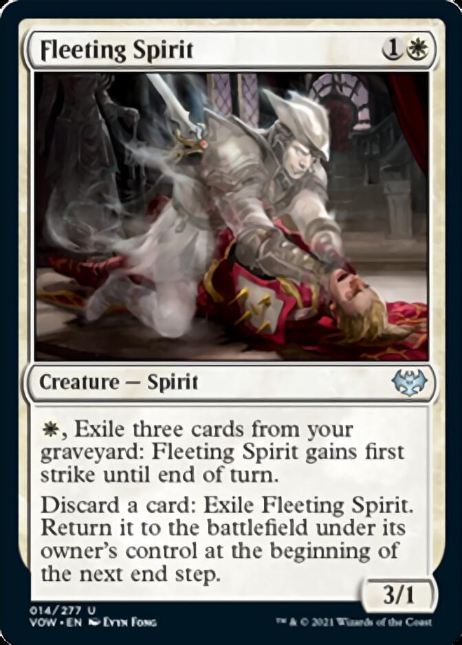 Fleeting Spirit [Innistrad: Crimson Vow] | Galactic Gamez