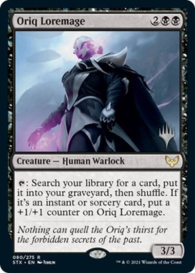 Oriq Loremage  (Promo Pack) [Strixhaven: School of Mages Promos] | Galactic Gamez