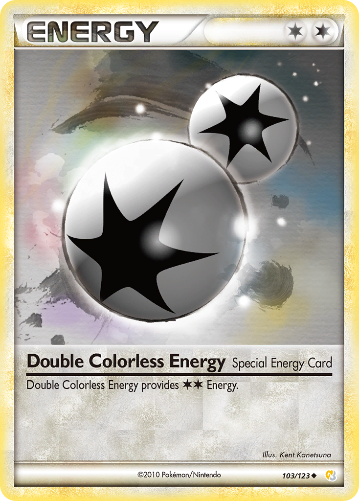 Double Colorless Energy (103/123) [HeartGold & SoulSilver: Base Set] | Galactic Gamez