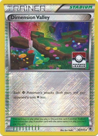 Dimension Valley (93/119) (League Promo) [XY: Phantom Forces] | Galactic Gamez