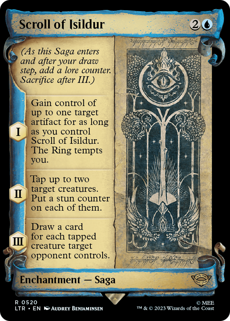 Scroll of Isildur [The Lord of the Rings: Tales of Middle-Earth Showcase Scrolls] | Galactic Gamez