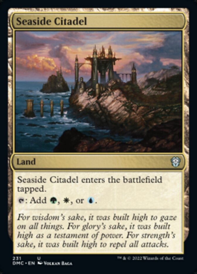 Seaside Citadel [Dominaria United Commander] | Galactic Gamez