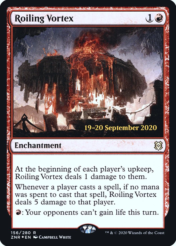 Roiling Vortex  [Zendikar Rising Prerelease Promos] | Galactic Gamez