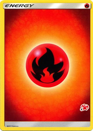 Fire Energy (Charizard Stamp #8) [Battle Academy 2020] | Galactic Gamez