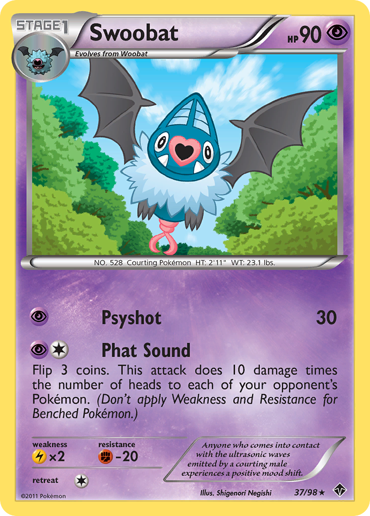 Swoobat (37/98) [Black & White: Emerging Powers] | Galactic Gamez