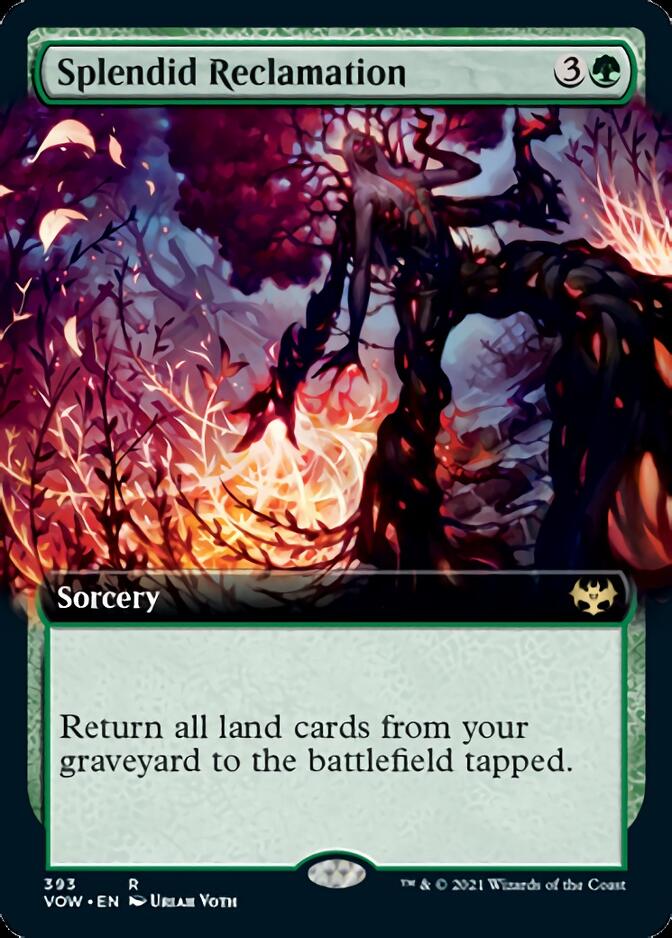 Splendid Reclamation (Extended) [Innistrad: Crimson Vow] | Galactic Gamez