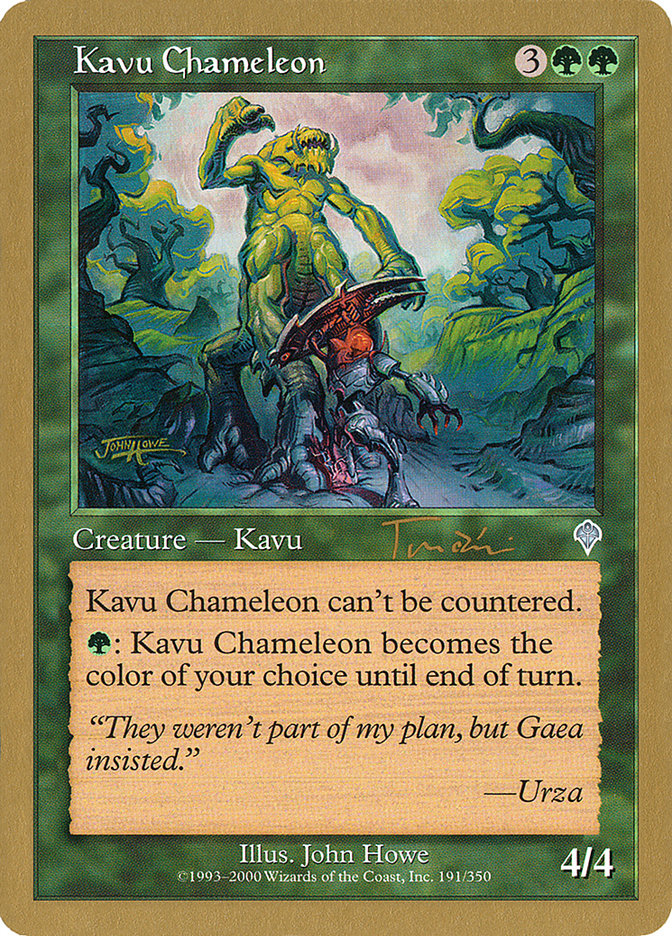 Kavu Chameleon (Jan Tomcani) [World Championship Decks 2001] | Galactic Gamez