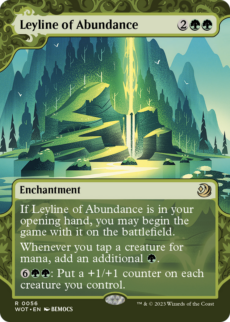 Leyline of Abundance [Wilds of Eldraine: Enchanting Tales] | Galactic Gamez