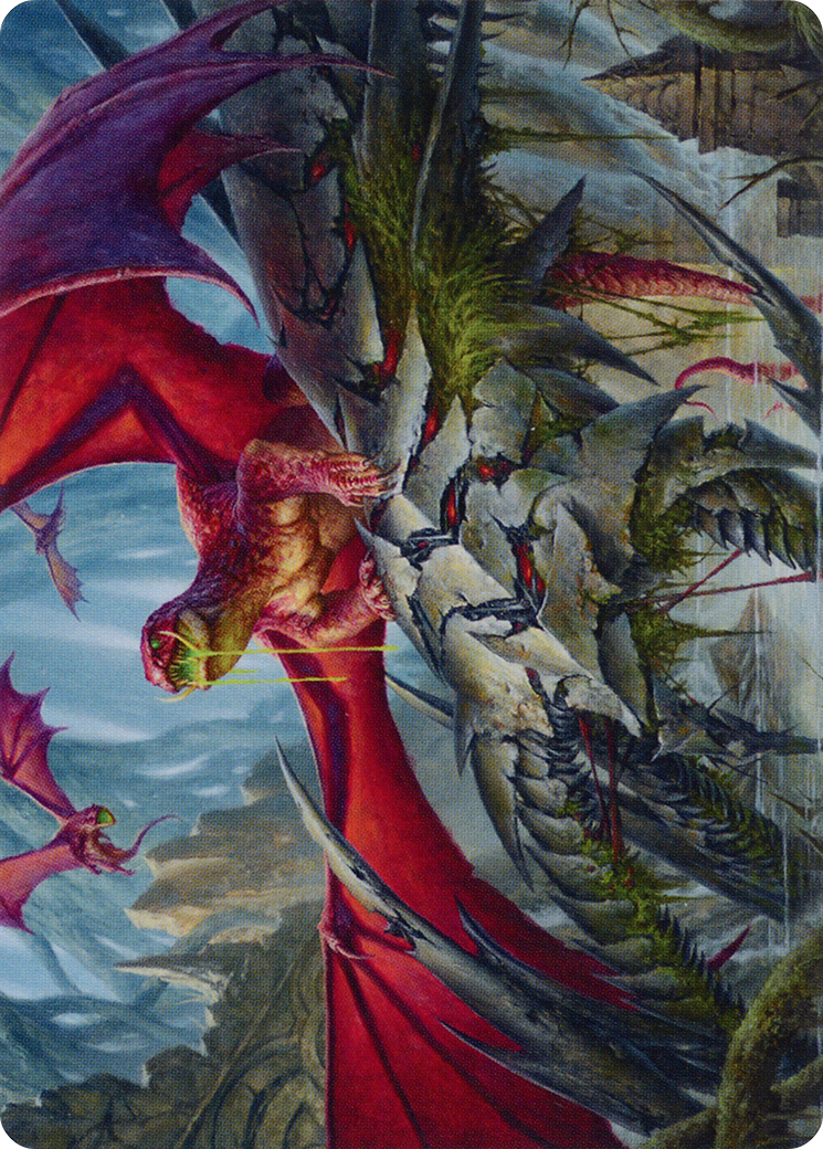 Hoarding Broodlord Art Card [March of the Machine Art Series] | Galactic Gamez