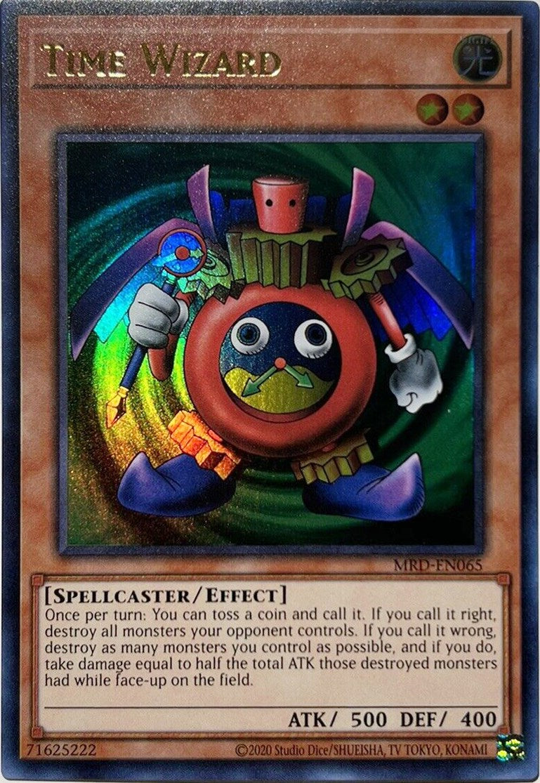 Time Wizard (25th Anniversary) [MRD-EN065] Ultra Rare | Galactic Gamez