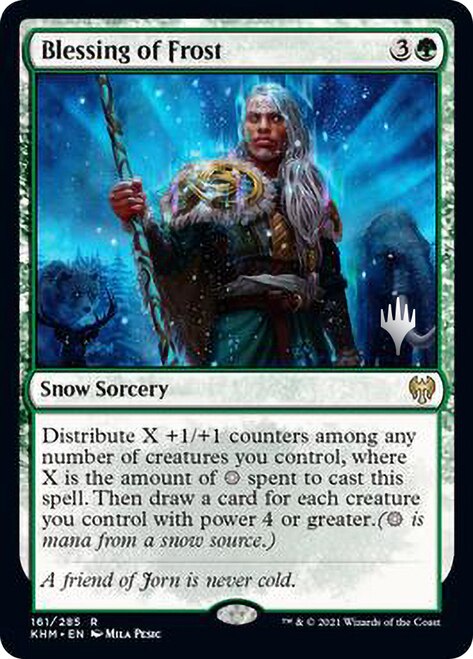 Blessing of Frost [Kaldheim Promo Pack] | Galactic Gamez