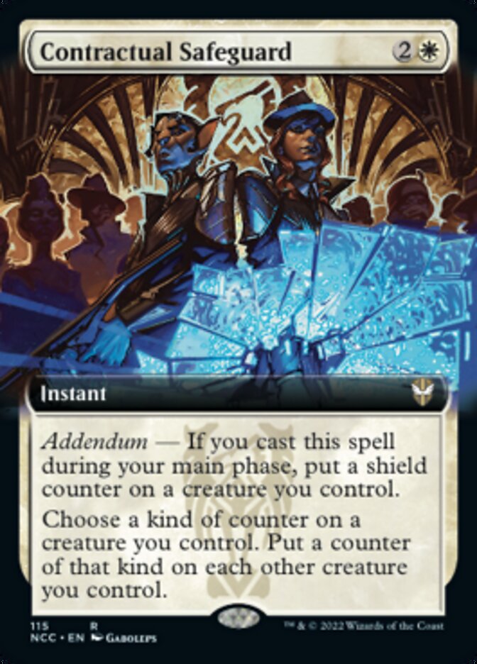 Contractual Safeguard (Extended Art) [Streets of New Capenna Commander] | Galactic Gamez